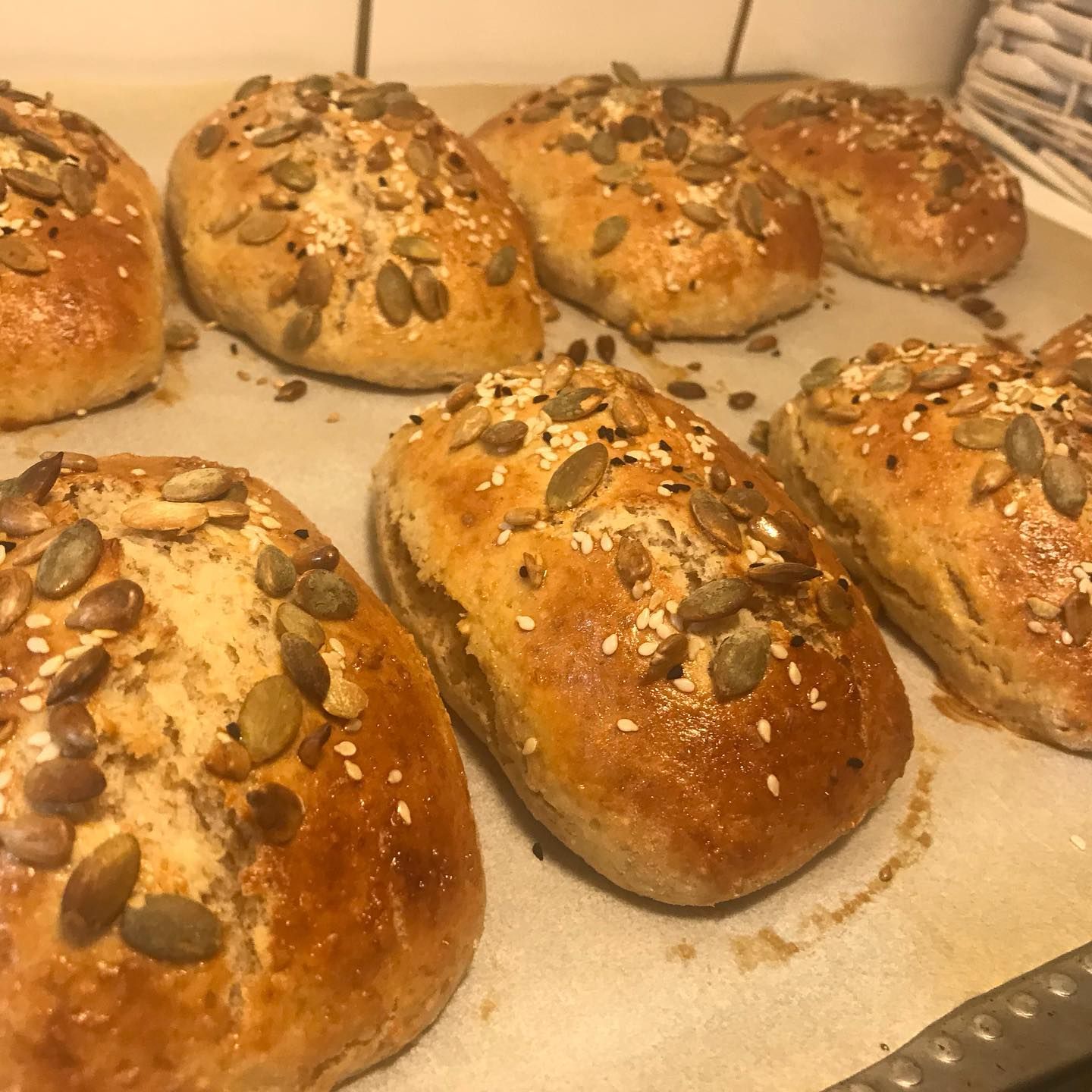 Fresh bread served at Bistro Kašika Viljuška Nož Sarajevo
